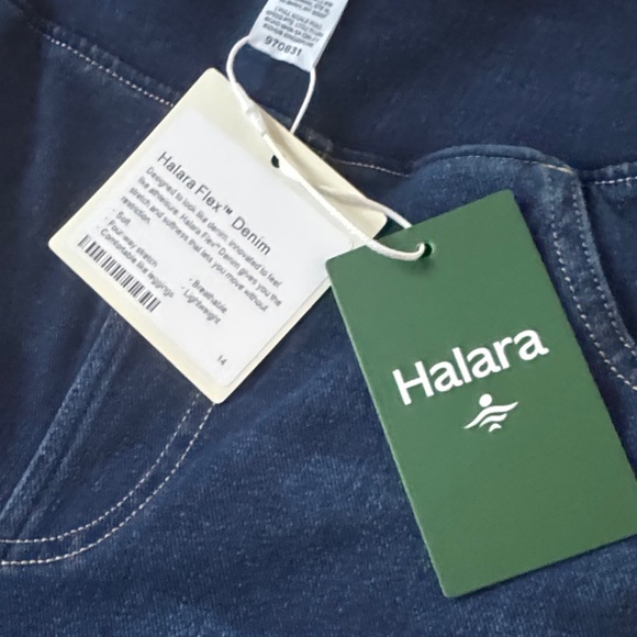 HALARA Dark Blue Flare Jeans - Picture 3 of 6